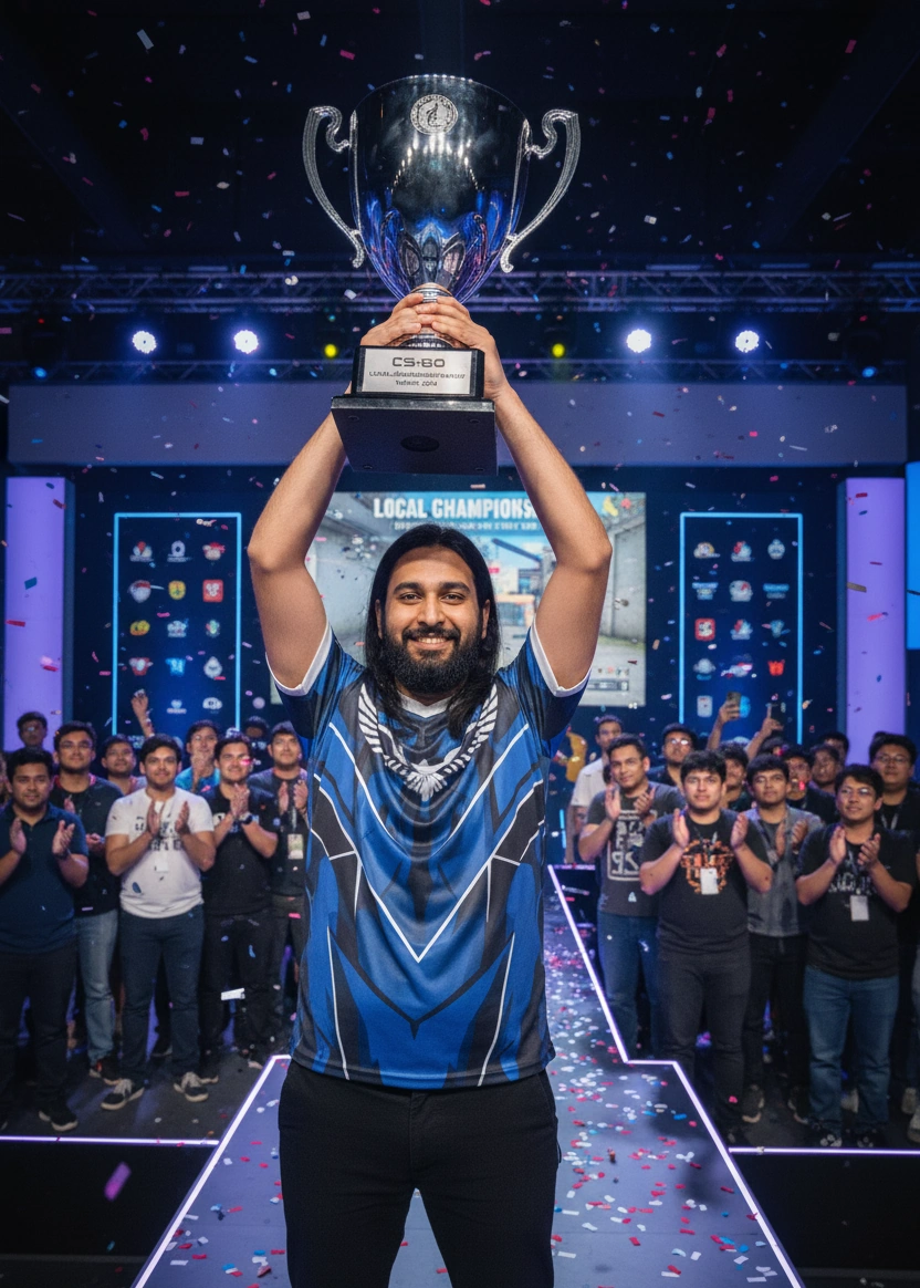 Markus Brozovic gewinnt seinen ersten Pokal